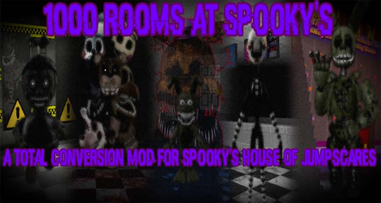 1000 Rooms at Spooky's - A SHoJ FNaF mod!