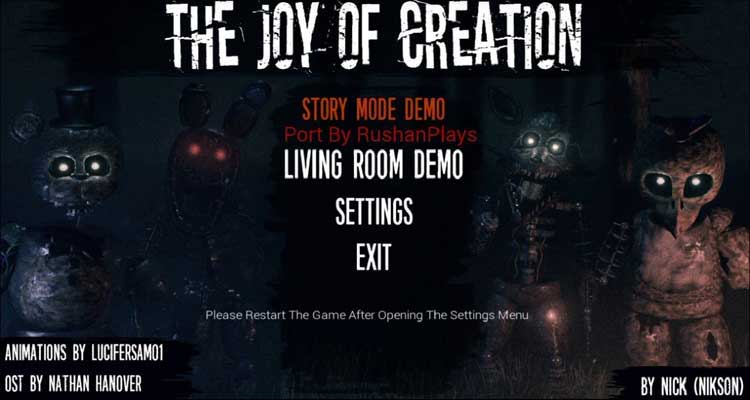 The Joy of Creation: Story Mode ANDROID