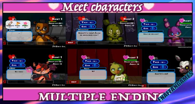 Five Nights Of Love v5.0 - FNAF DATING SIM GAME : Chibixi : Free Download,  Borrow, and Streaming : Internet Archive