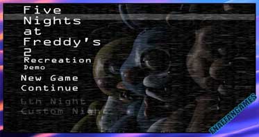 Five Nights at Freddy’s 2: Custom Night Recreation