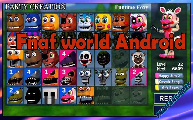 FNAF World Download APK for Android (Free)