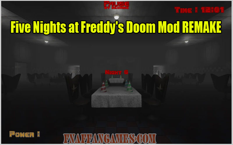 Five Night At Freddy's Plus Doom Mod (Re Creepy update) by