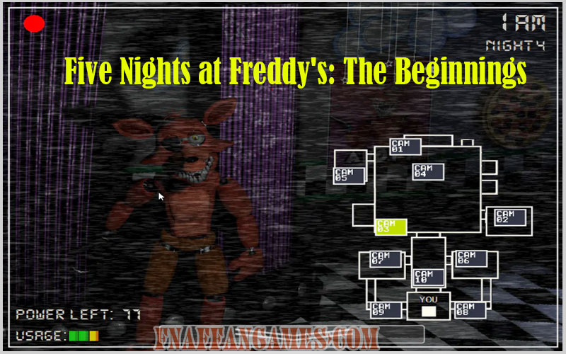 ESTA FAN-GAME DE FNAF É MT BOA - Five Nights at Freddy's: The Beginnings 