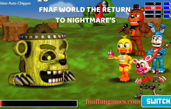 FNAF WORLD THE RETURN TO NIGHTMARE'S Free Download - FNAF Fan Games