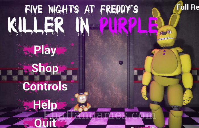 Five Nights at Freddy's: Killer in Purple by Goldie Entertainment