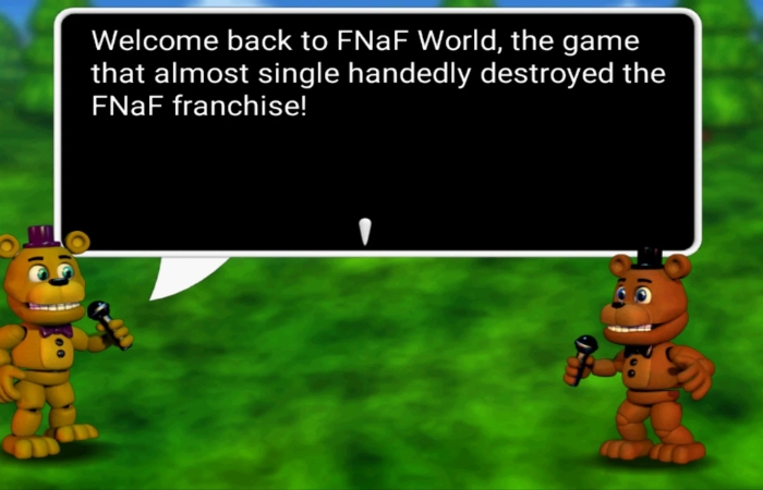 Fnaf world mobile screenshot 2
